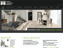 Tablet Screenshot of anticaceramica.it